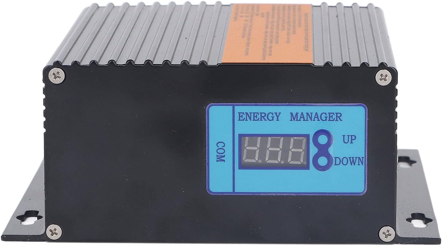 MPPT Boost Controller, 48V Wind Solar Controller 200W Photovoltaic Power and 600W Wind Power 3 Digit Digital Tube Display, Energy Controllers