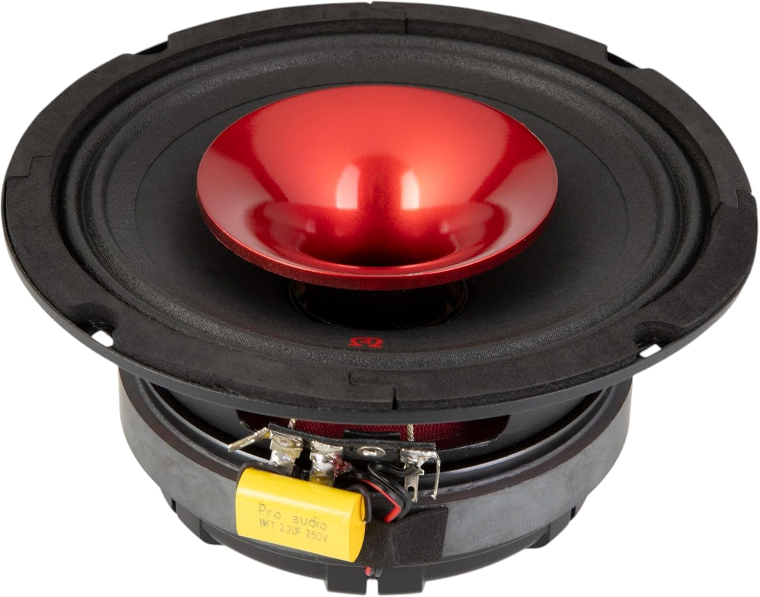 Power Acoustik PR-654C – 6.5 Inch Midrange Car Speaker | 175W RMS / 350W Max Power | 4 Ohm, 92dB Sensitivity | Cloth Surround, Black Paper Cone, Steel Basket | High Performance Car Audio Upgrade