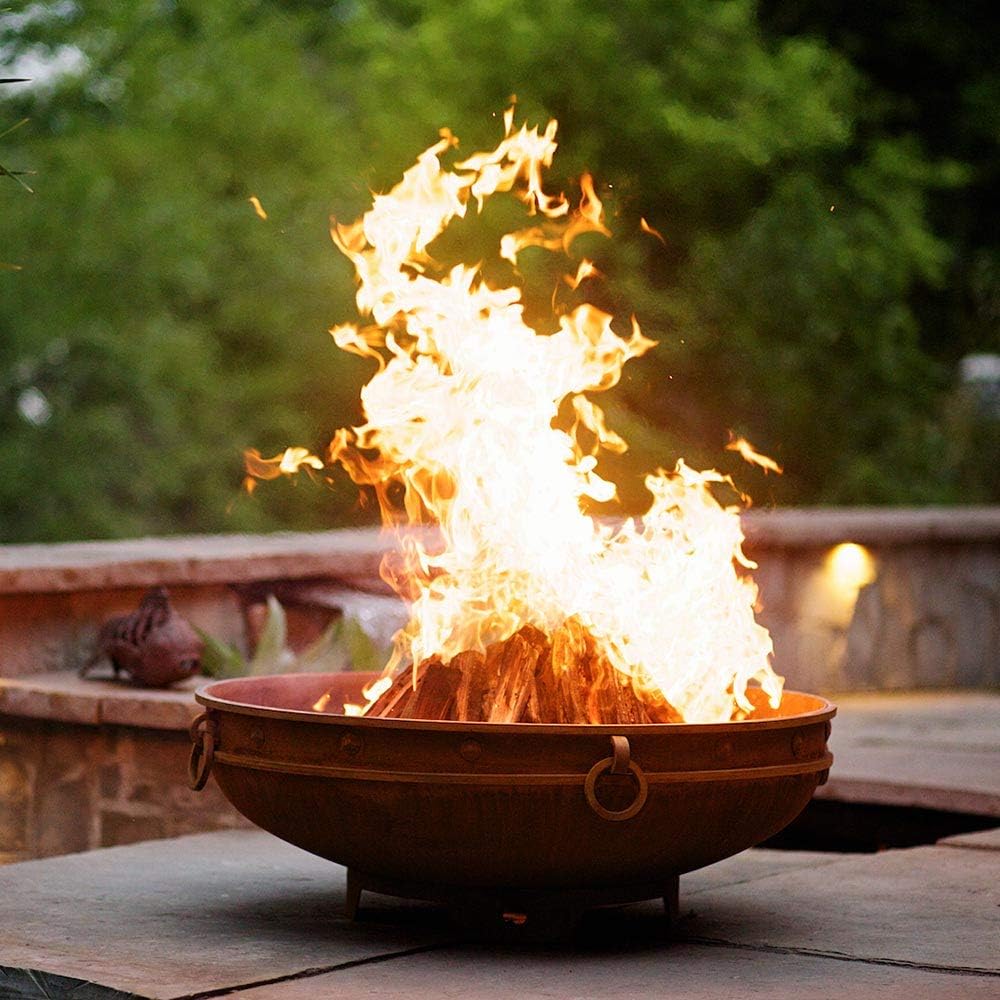 Fire Pit Art Emperor Wood Fire Pit (Emperor)