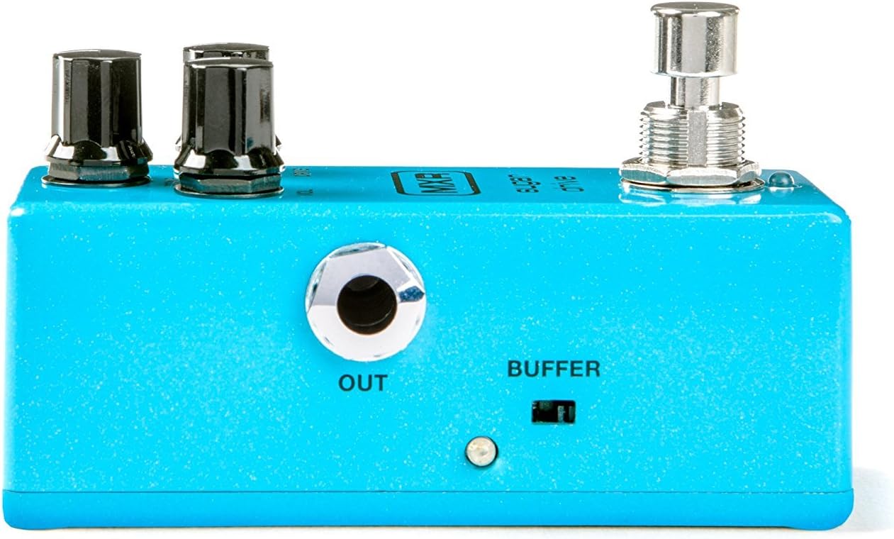 Briskdrop MXR M294 Sugar Drive Pedal Bundle with 2 MXR Patch Cables and Power Supply