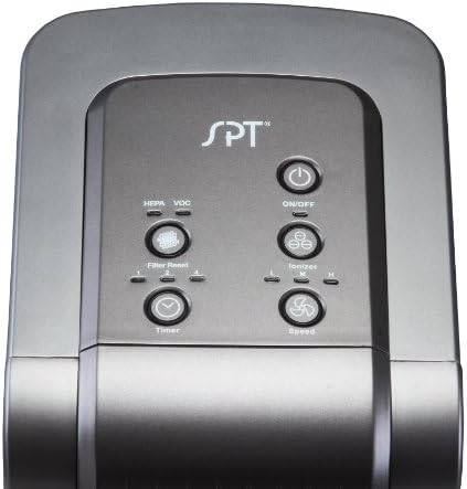 SPT AC-2062G Tower HEPA/VOC Air Cleaner with ionizer