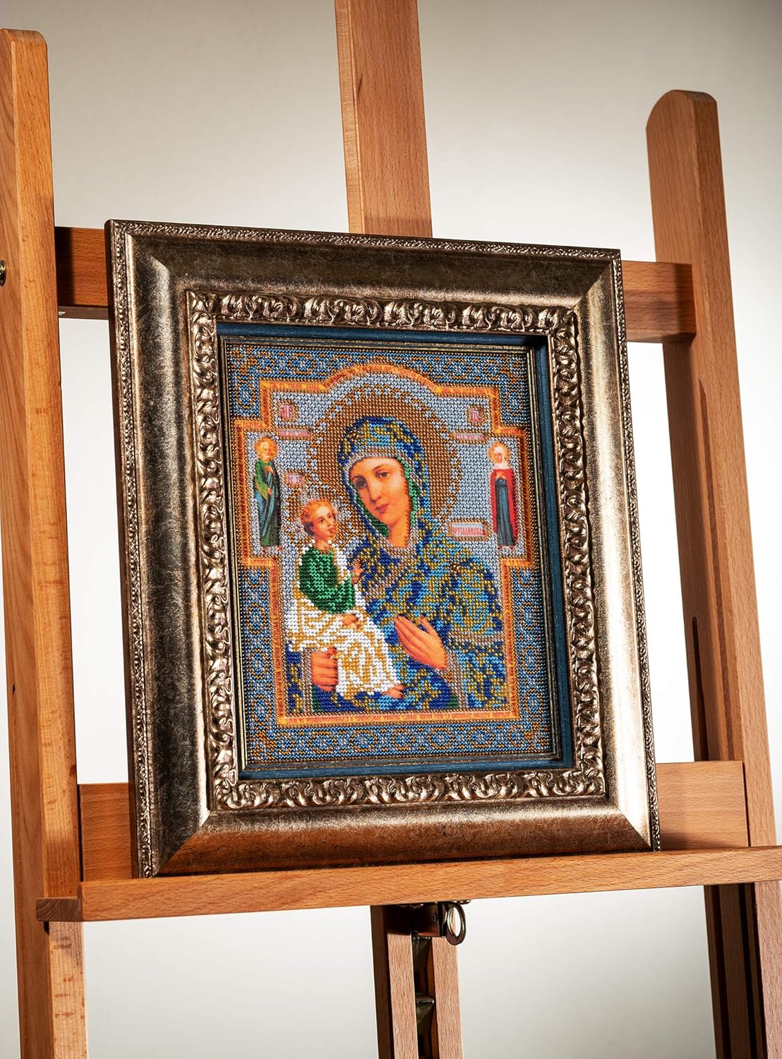 RTO Bead Embroidery Kit DIY Icon Our Lady of Jerusalem 7.9