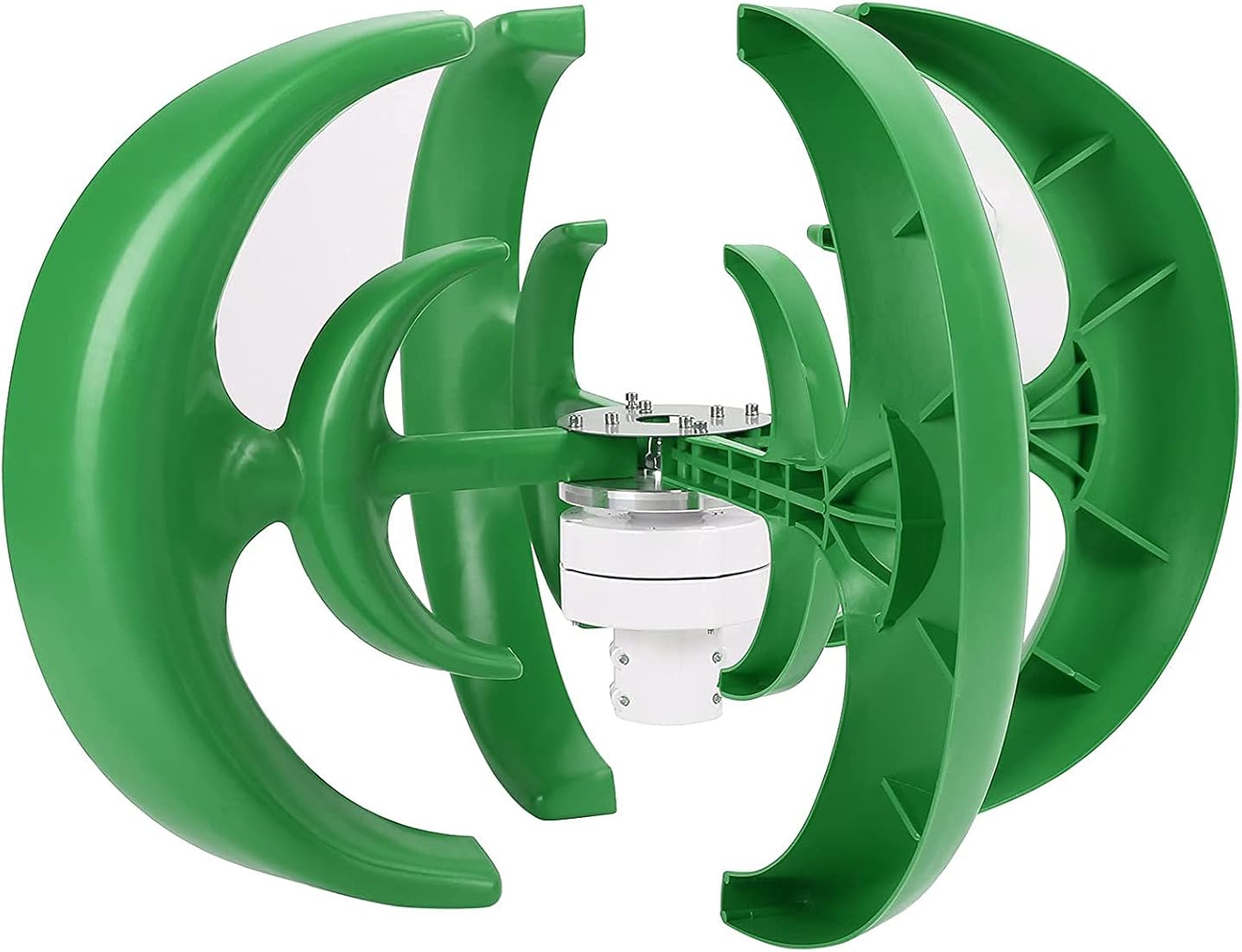8000W Wind Turbine Kit 4 Blade Wind Vertical Axis Generator for Hybrid Wind Solar System