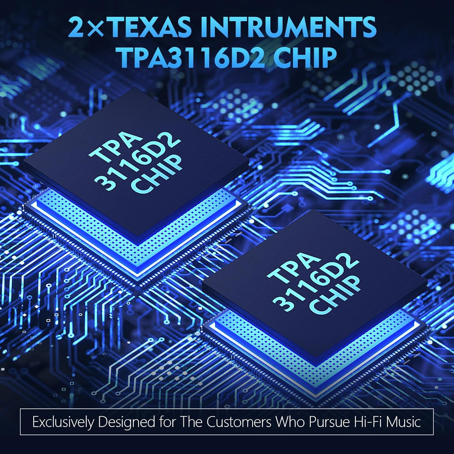 Amplifier Home Audio,Stereo Receiver Bluetooth 5.0 Power amp 100W x2 Wireless HiFi Stereo Class D Digital 2 Channel Integrated with Bass Treble Control for Passive Speakers