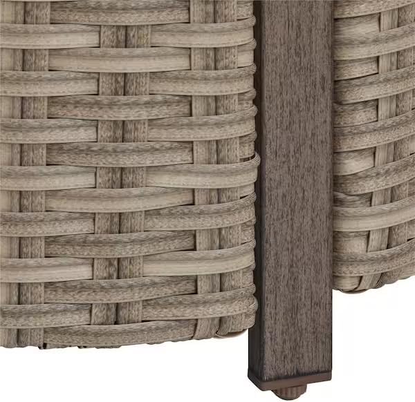 LYTIO 36 Inch 55000 Btu Brown Steel Propane Outdoor Fire Pit with Fire Glass | Adjustable Temperature | Powder-Coated Steel Frame | Rust-Resistant | Crystal Glass Beads Included