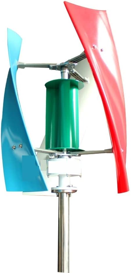 Wind Power Turbine Generator 1500W Wind Generator Inner Air Duct Alternative Energy Wind Turbine Power Permanent Maglev 12v 24v with MPPT Controller (Color : MPPT Controller, Size : Multicolor_12V)