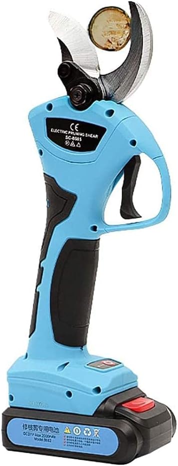 Electric, Electric Pruning Shears, Professional 21V Li-Ion Battery Tree Branch Pruner, for Rose, Fruit Tree,Branches, 4-5 Working Hours