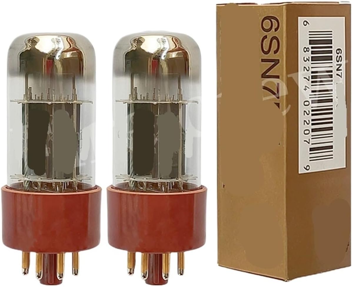6SN7 Tube Needle Upgrade 6N8P 6H8C CV181 Suitable for HiFi Audio Tube Amplifier kit DIY Matching Four-Way(2pcs Matched Pair)