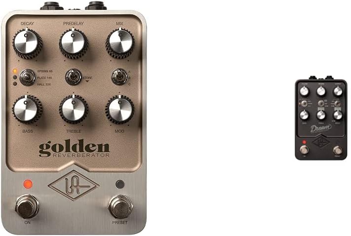 Universal Audio UAFX Golden Reverb Pedal & UAFX Dream '65 Reverb Amplifier
