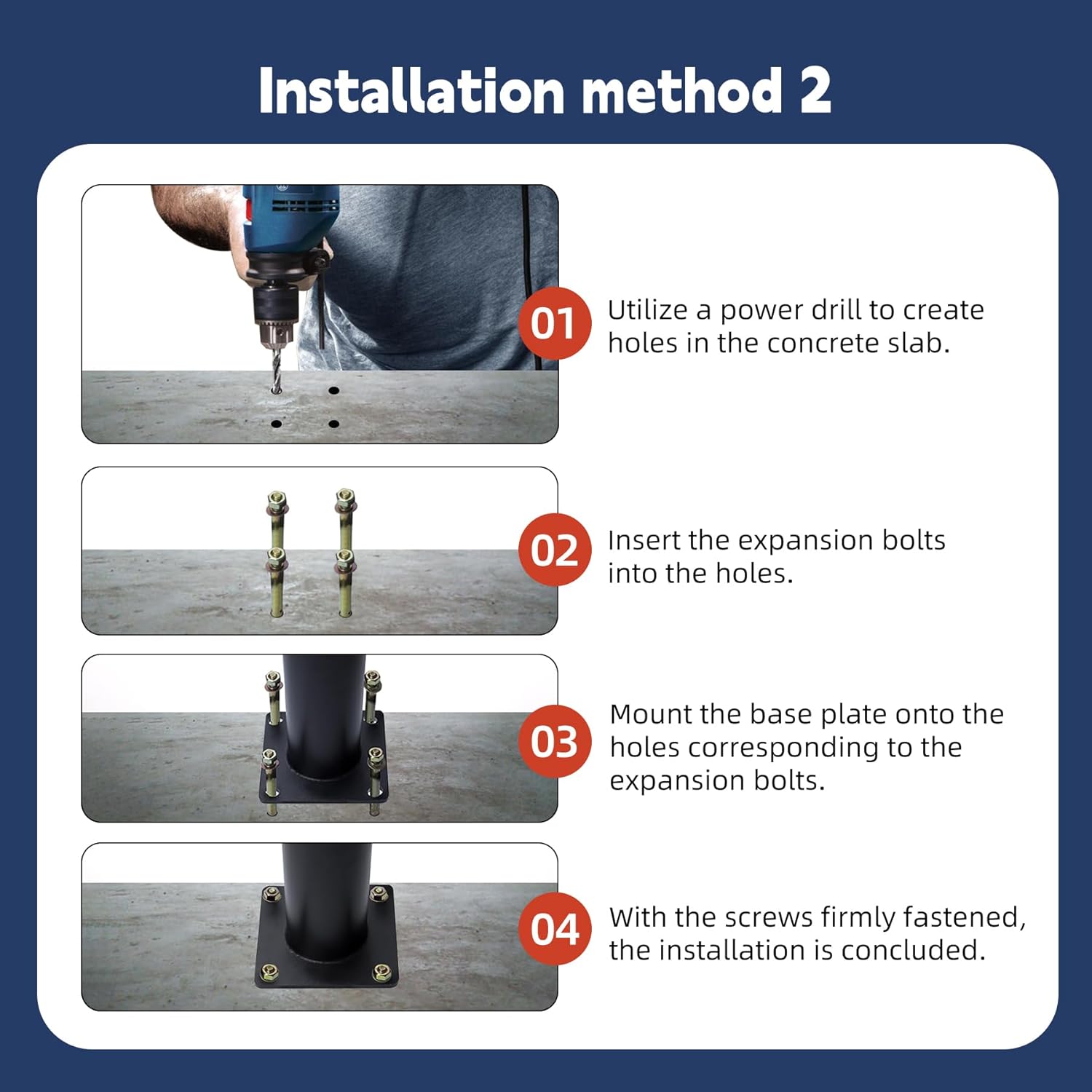 Street Light Pole 20Ft, Street Light Poles for Outdoor Lighting,Solar Pole Accessory for Street, Suitable for Basketball Courts, Parking Lots, Residential Areas, Park (20FT)