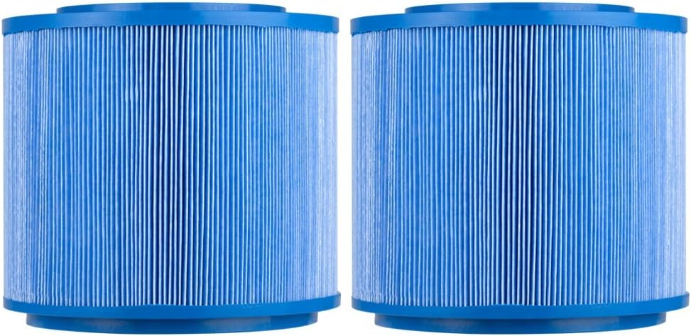 Clear Choice Pool Spa Filter 8.00 Dia x 6.75 in Cartridge Replacement for Master Spa Eco-Pure Baleen AK-70022, [2-Pack]