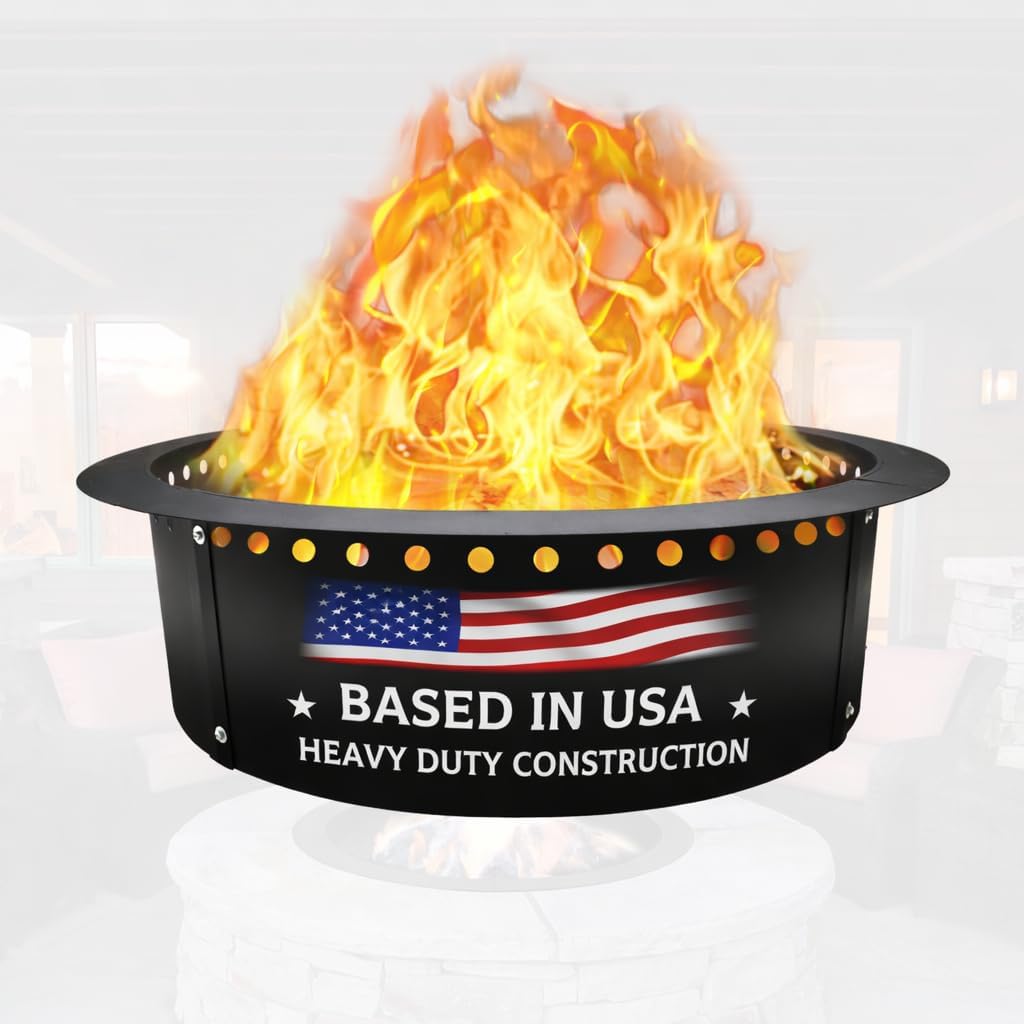 FEBTECH Fire Pit Ring Smokeless - 45