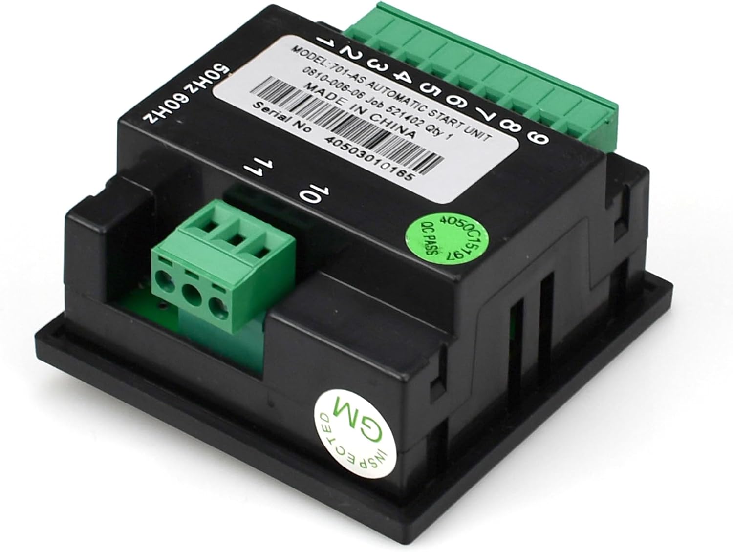 DSE701 Generator Controller Auto/Manual Start with Keys,Module Generator Controller 701K-AS 701 701K,for Monitor Oil Low Pressure Protection