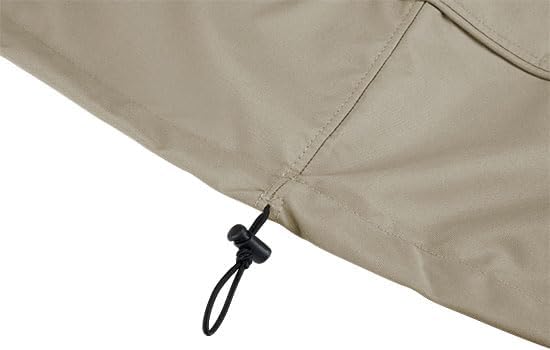 Eevelle Patio Log Rack Cover Made with Marinex Marine Grade Fabric - Waterproof - Durable Firewood Storage Large Log Rack Covers - Weather Protection - (42