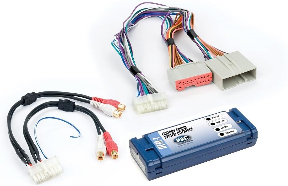 PAC Ford Amplifier Integration Interface (AOEM-FRD24) Interface That Allows Replacement or Addition of an Amplifier in Select 2004-2014 Ford Vehicles without Factory Amplified THX/Sony Sound System