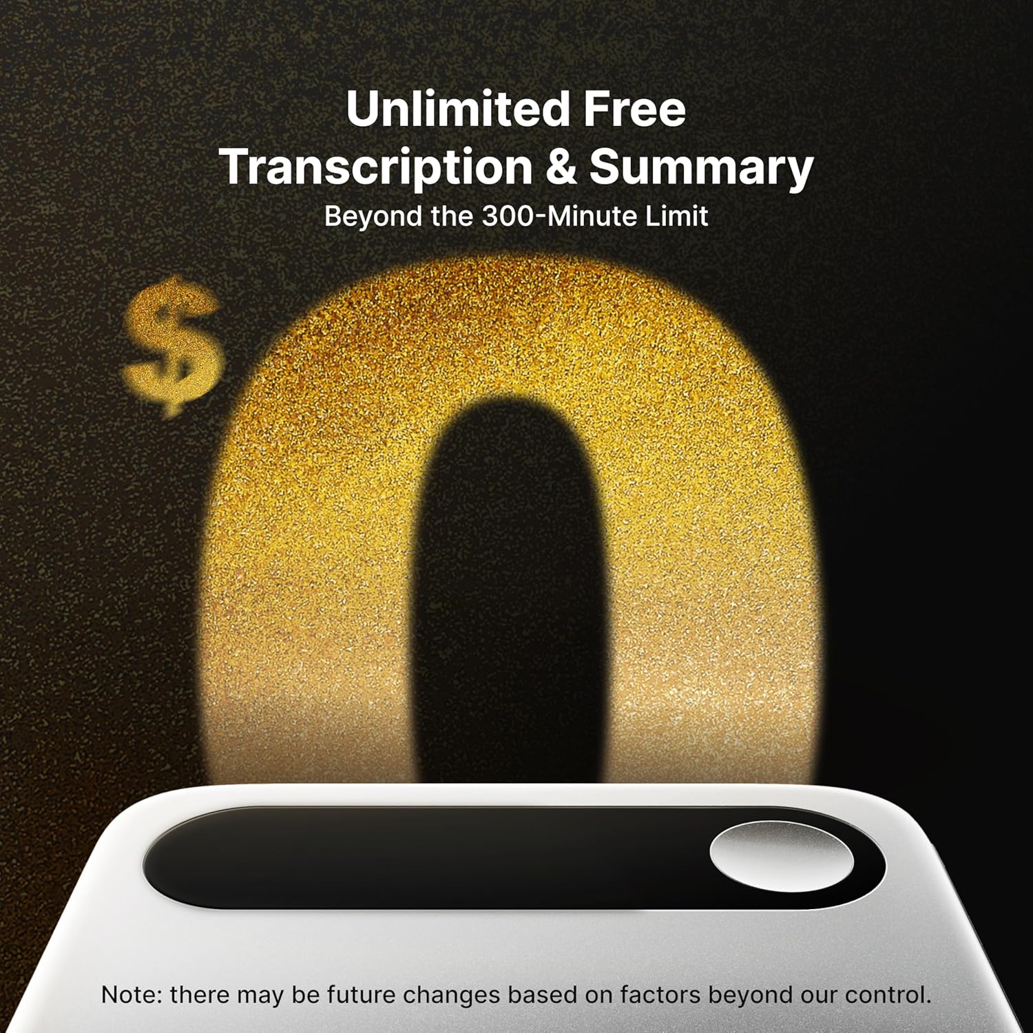 Comulytic Note Pro AI Voice Recorder, Unlimited Transcribe & Summarize, One Tap Recording Device with AI Note Taking, Support 113 Languages, 64GB, Audio Recorder for Calls, Meetings, Lectures, Silver