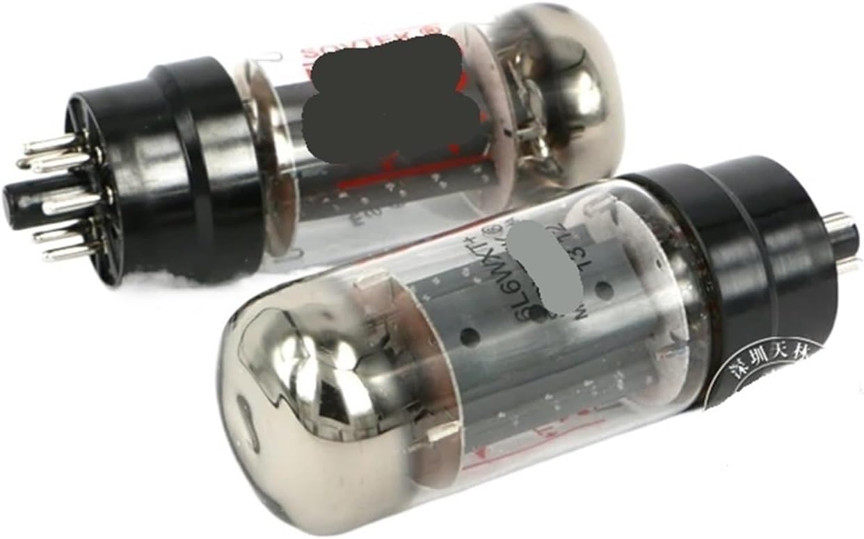 6L6 Tube Replaces 6P3P 5881 6L6 Vacuum Tube Precision Matching Suitable for Amplifier(2 pcs)