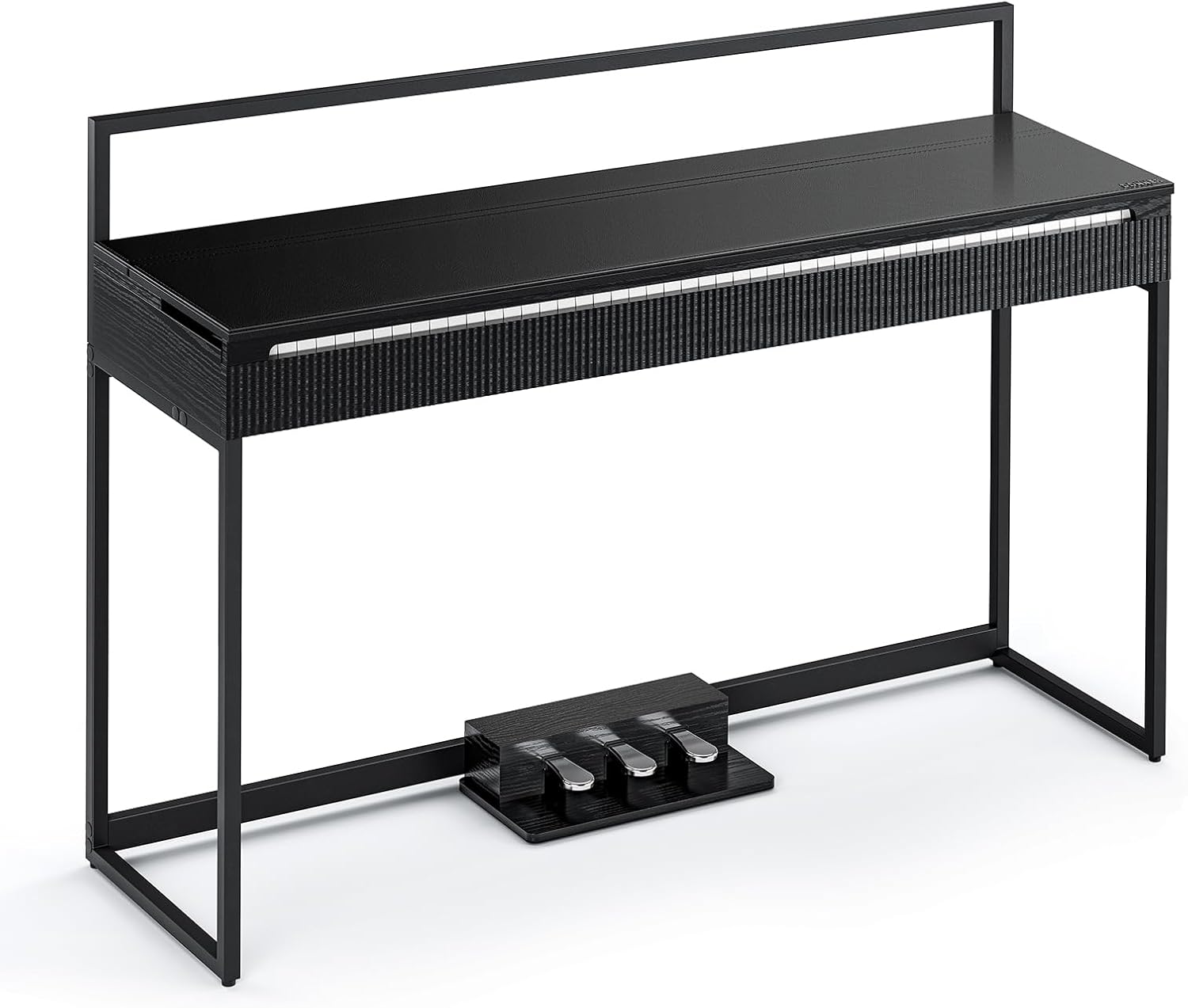 Donner OURA S300 Digital Piano 88 Key Weighted Keyboard for Advanced, Electric Piano with 88 Keys Graded Hammer Standard Keyborad, Boasts Bluetooth, Local Off, 2*15 W, Half-pedal, 256 Polyphony, Black