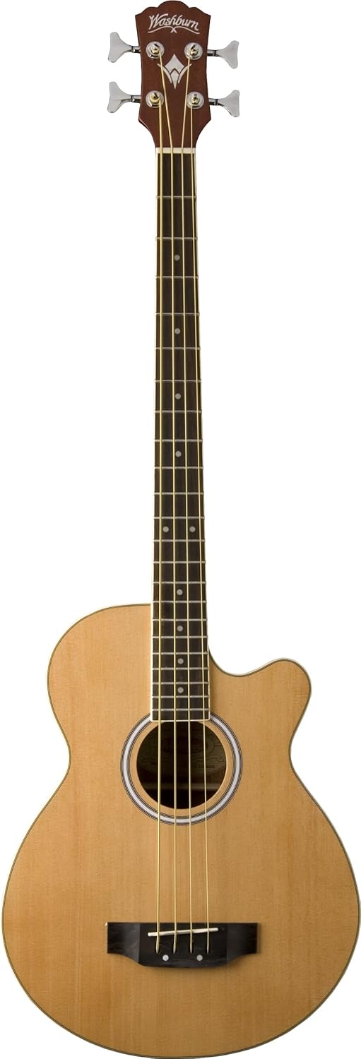 Washburn Acoustic Basses AB5K Acoustic Bass, Natural
