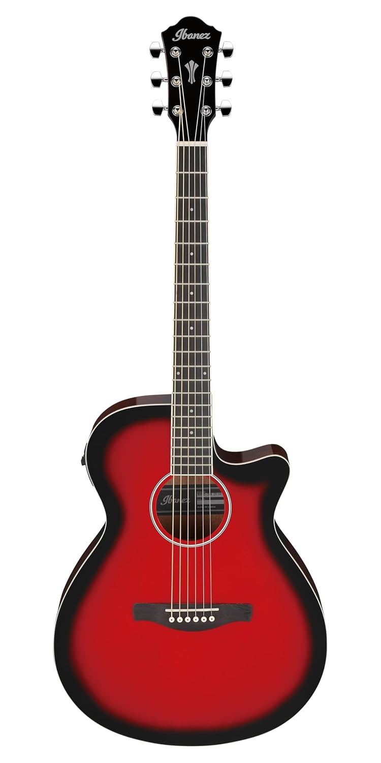 Ibanez AEG7TRH Acoustic-electric Guitar - Transparent Red Sunburst