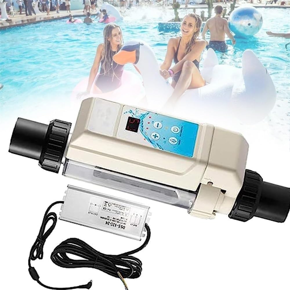 Electronic Chlorine Generator,Chlorine Generator,Saltwater Pool System for Swimming Tank SPA Pool8/16/12/20g/h Chlorine Generator System Water (Size : 20g/h)