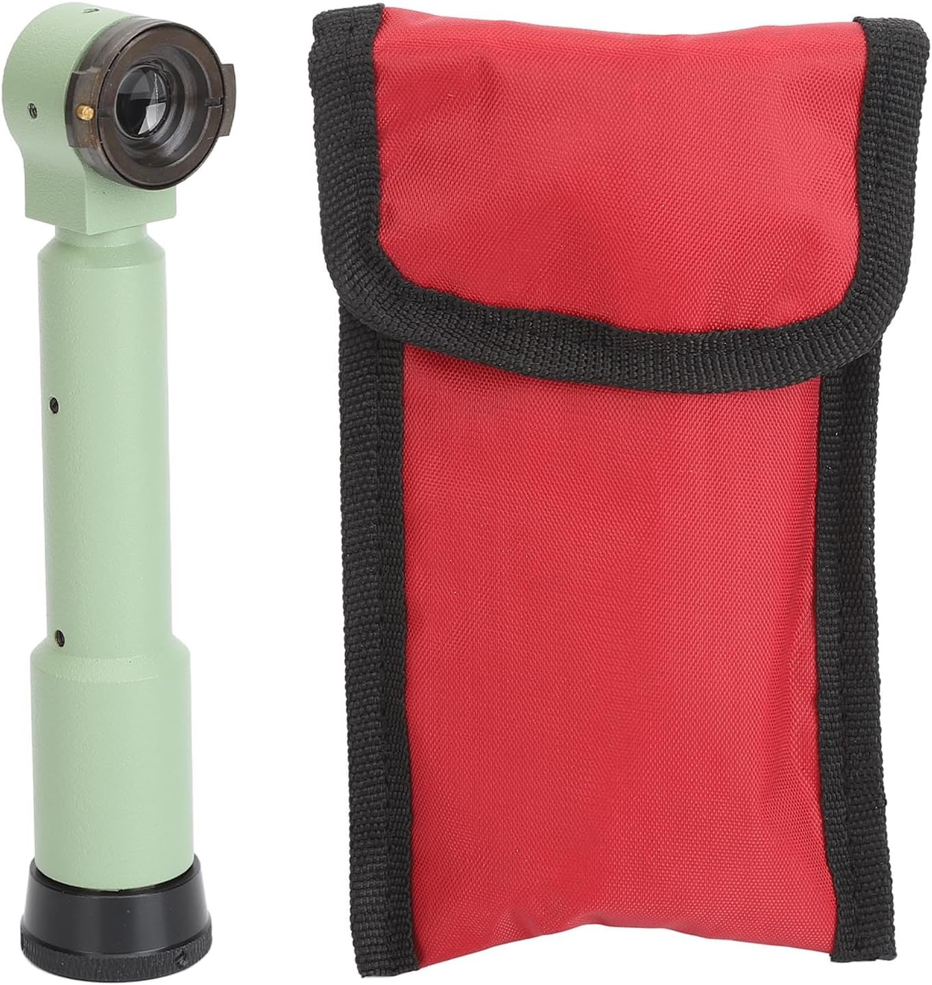 90 Degree Elbow Diagonal Eyepiece for Total Station Accessories Optical Glass Steel Construction Clear Imaging Accurate Measurements for Surveying