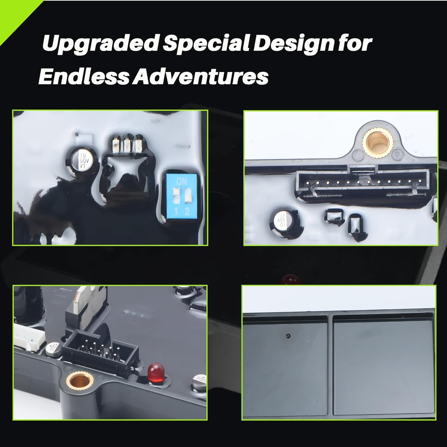 0D4409 Upgraded Portable Controller PCB with Idle Control Compatible with Generac generators, Replacement Part Number# 0D4409 0D44090SRV