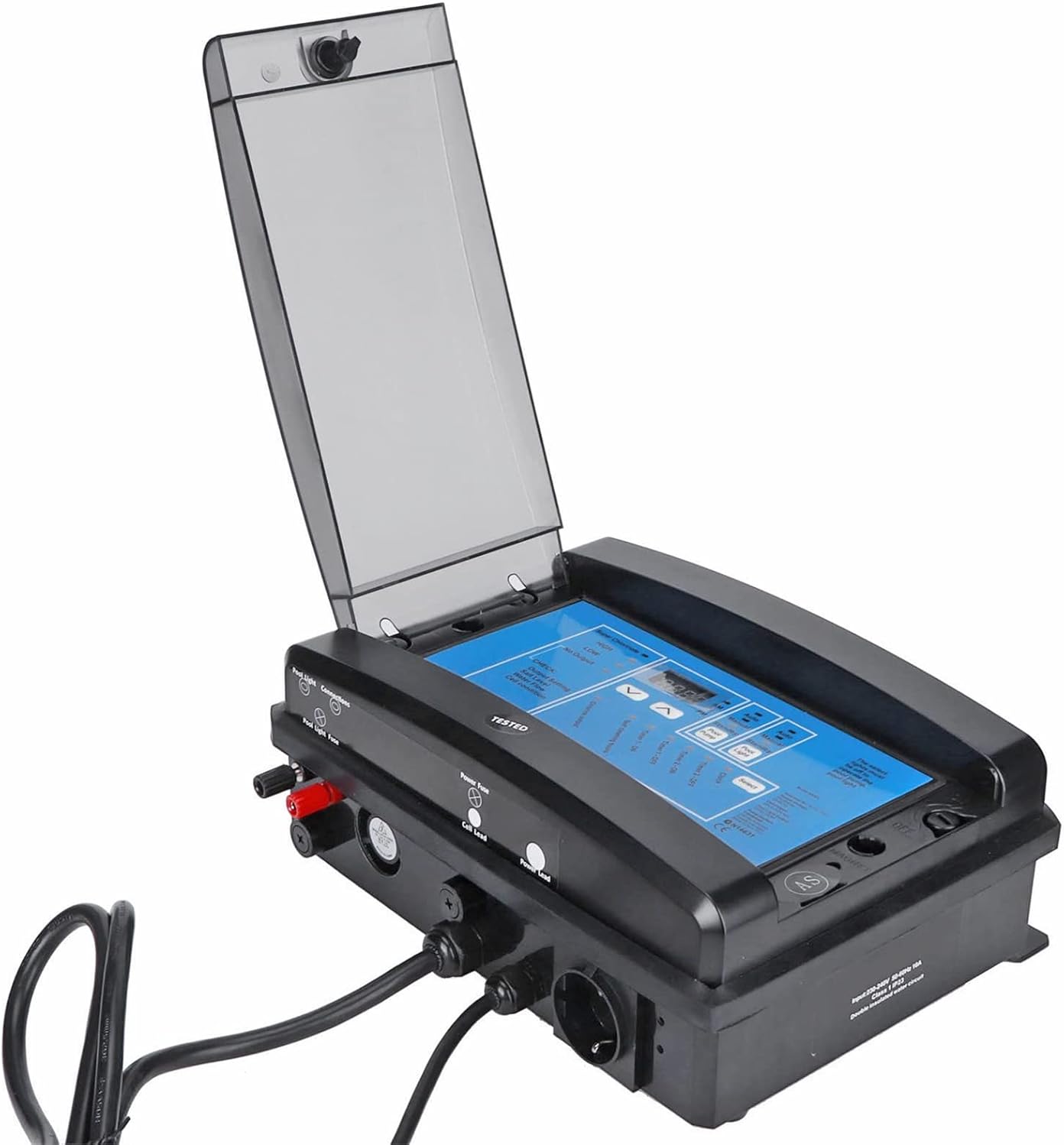 Electrolytic Salt Chlorine Machine Salt Chlorinator SPA Swimming Pool Chlorine Generator System 20g/h Water Treatment Equipment Pool Accessories