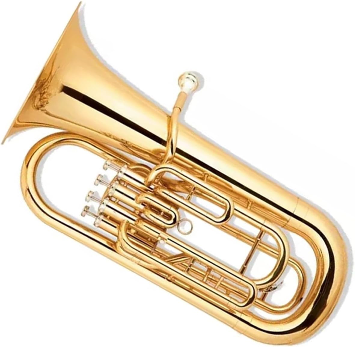 The Four Key Euphonium Instrument Brass In B Flat Is Suitable For Beginners Euphonium All-brass Instrument