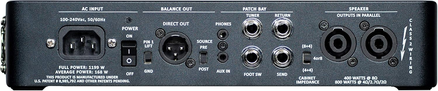 Gallien-Krueger Legacy 800 800W Ultra Light Bass Head