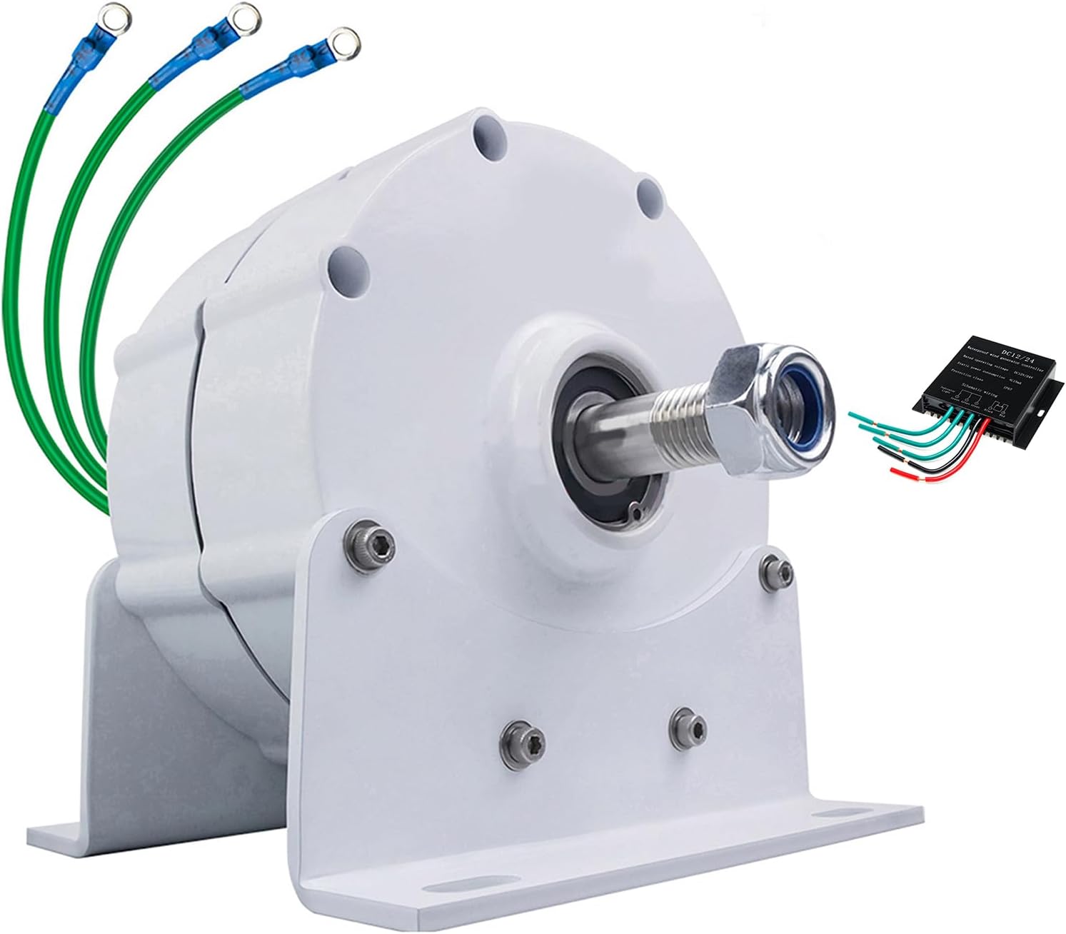 20000W Generator 50HZ 600RPM Free Energy Alternator 12V 24V 48V Permanent Magnet Generator for Power Generation System And Wind Turbine(With Base),220v