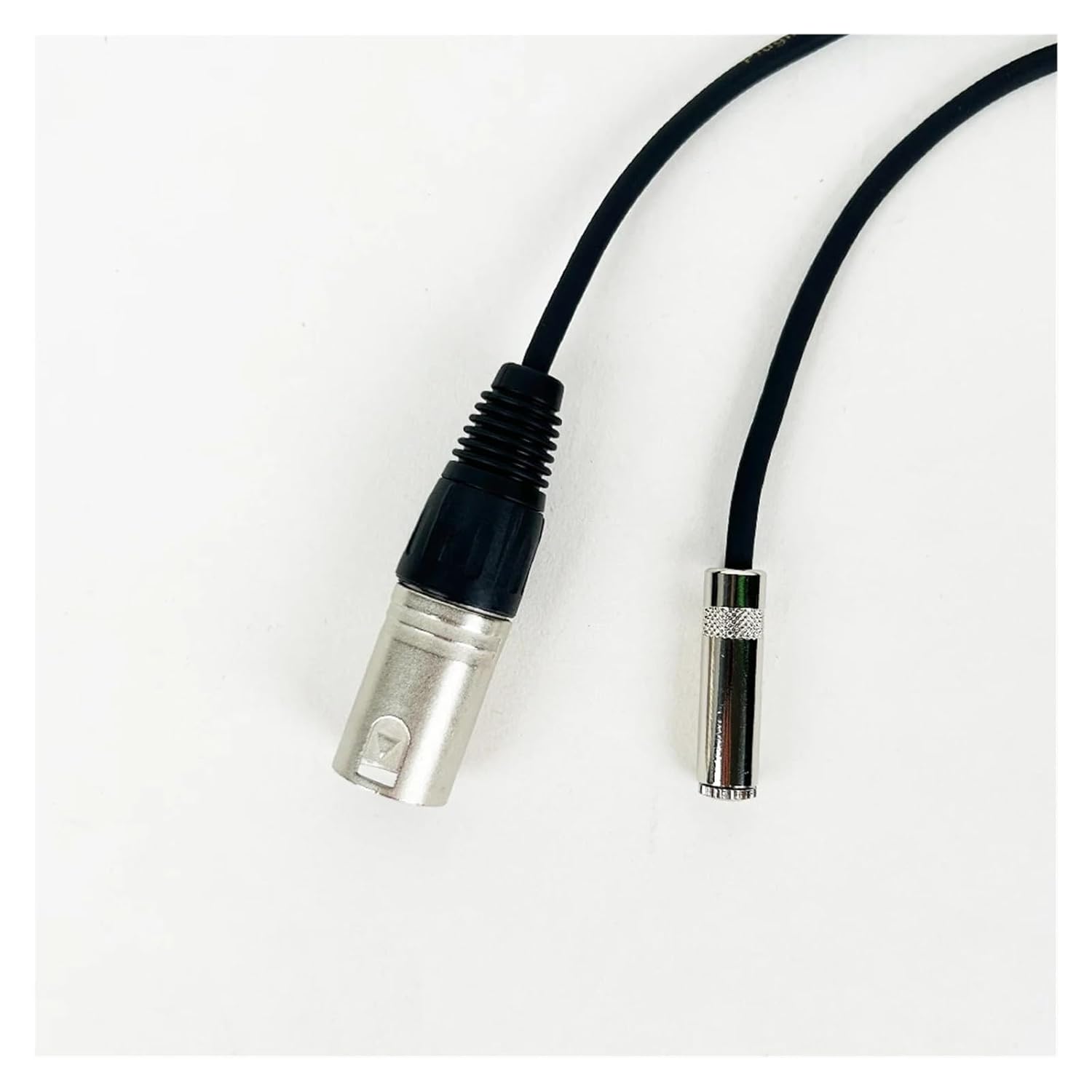 3 5mm (1/8) MI-N Jack to XLR Cable Female to Male Professional Audio Cable Microphone Speaker Sound Consoles Amplifier(Silver,10m)