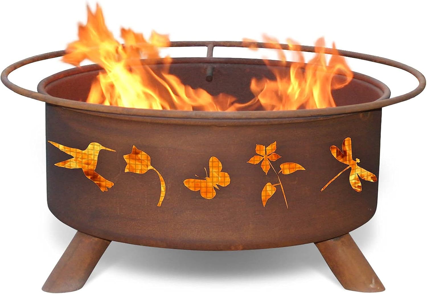 Patina Products F110, 30 Inch Flower & Garden Fire Pit