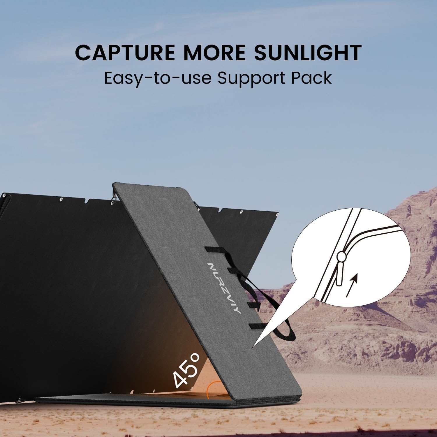 400W Portable Solar Panel for Camping & RV, Durable, Foldable, Waterproof, with Adjustable Stand Case – Perfect for Off-Grid Adventures