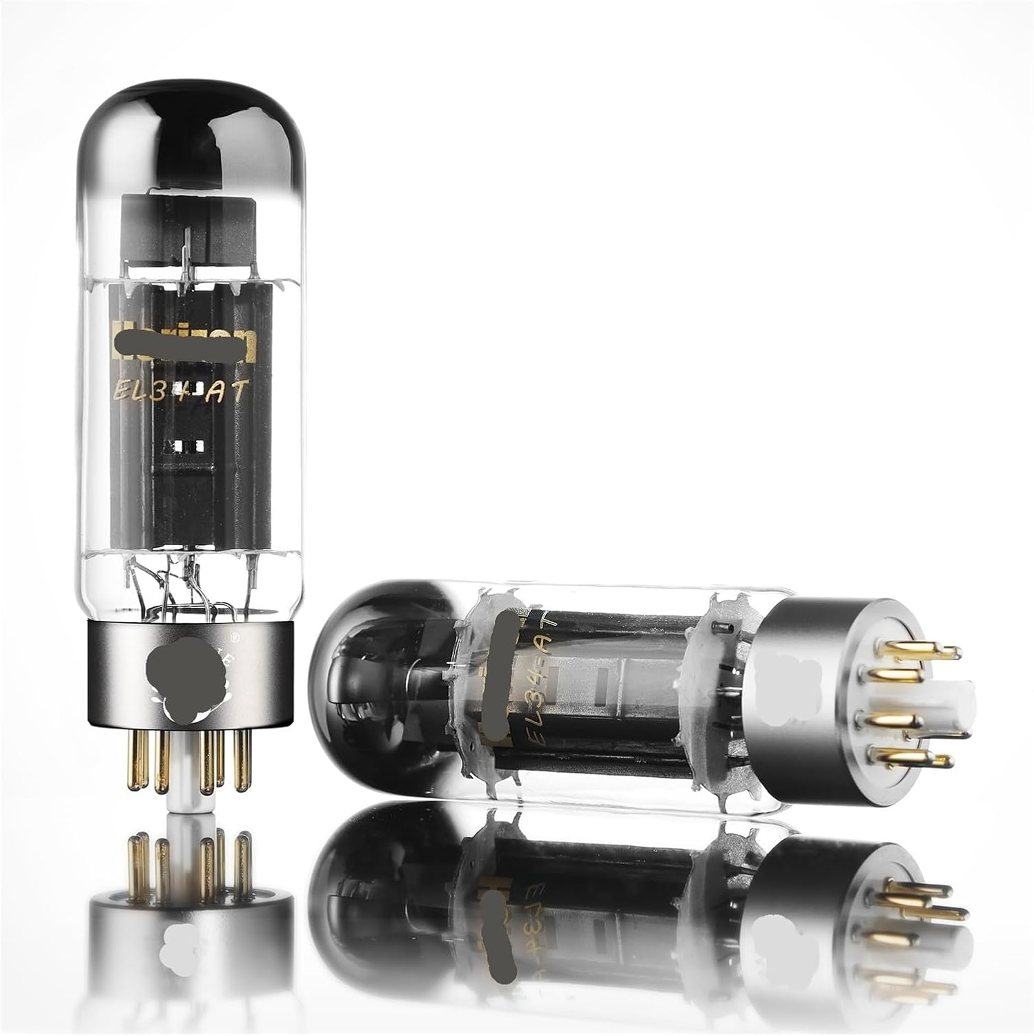 EL34-AT Tube Replaces EL34 EL34B 5881 6L6 6L6GC 6CA7 6P3P KT77 HiFi Audio Tube Tube Amplifier(4pcs Matched Quad)
