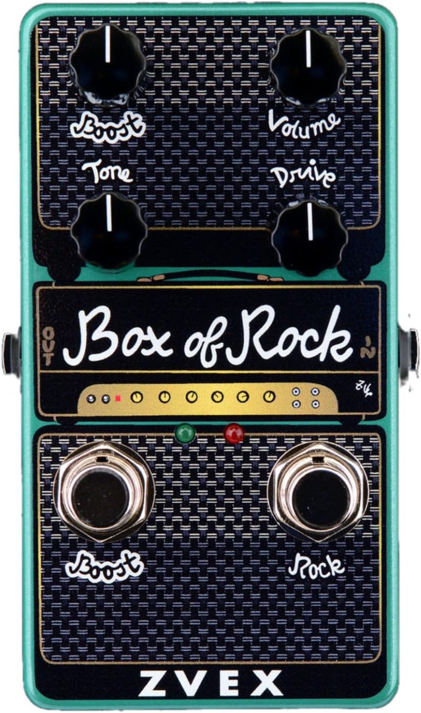 ZVex Effects Vertical Vexter Box of Rock Distortion Guitar Effects Pedal