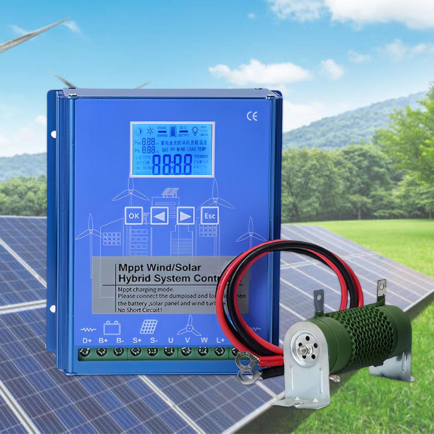 Solar And Wind Mppt Controllers, Wind Turbine Charge Controllers, Wind Turbine Solar Hybrid Mppt Charge Controllers, Home Wind Turbine Automatic Controllers, Hybrid Charge Controllers. 24V-13000W