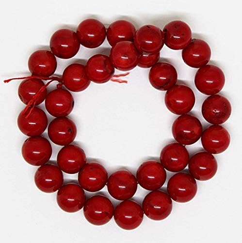 red coral plain round beads 11-12mm strand/beads for jewelry making beading craft suuplies jewelry supply