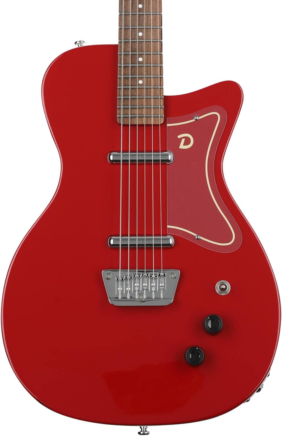 Danelectro Baritone Electric Guitar - Red