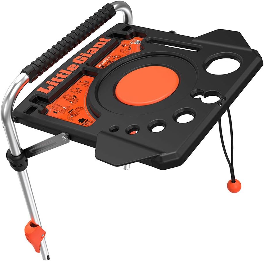 Little Giant Ladders, AirDeck Workstation, Ladder Accessory, Plastic, 25 Lbs Weight Rating, (26057-001)