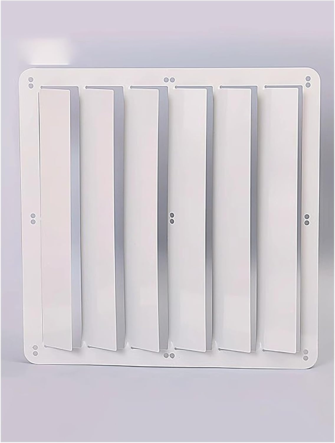 Air Deflector Grilles, Stainless Steel Baffle Guide Cover,Outdoor Ac Unit Cover Air Conditioner Deflector, Air Conditioner Fence Screen, Prevent Direct Blowing Baffle, Square/Round