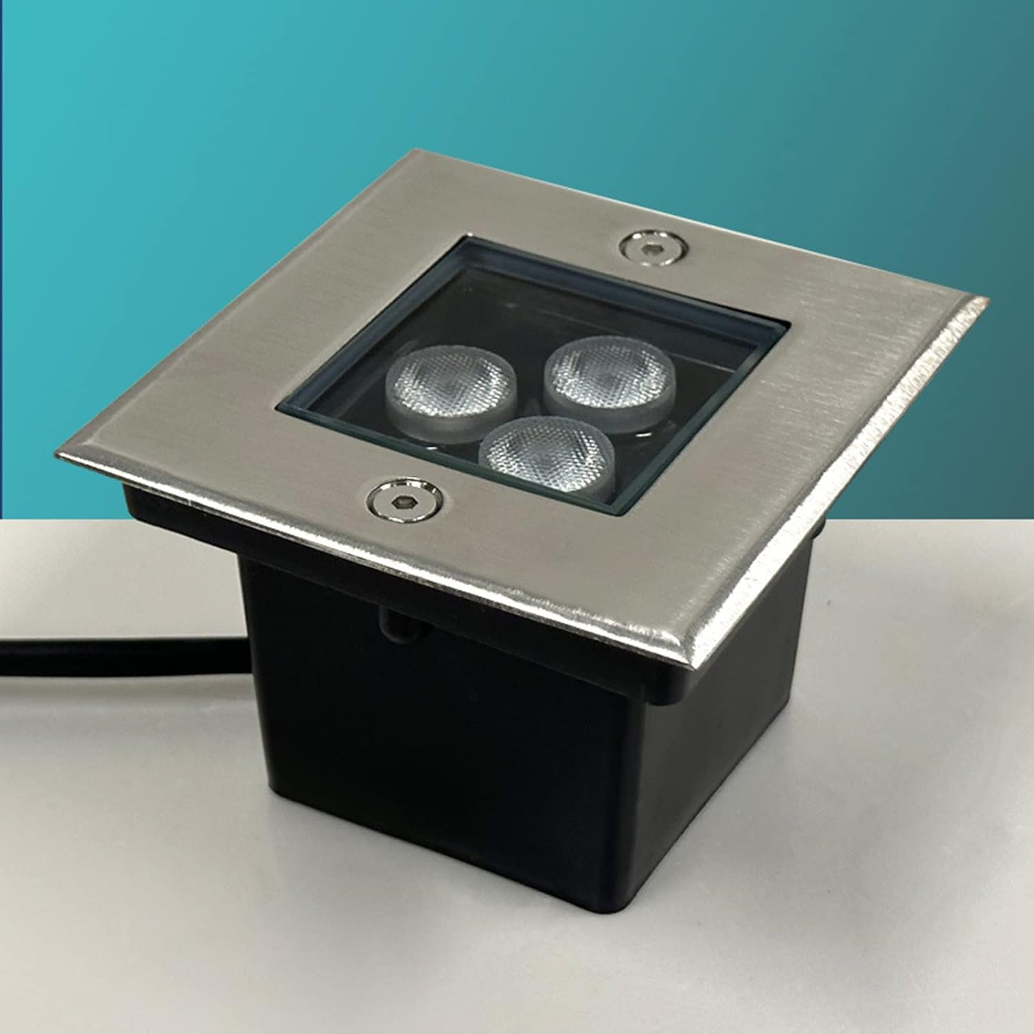 Outdoor Buried Lights LED Ground Lights IP66 Waterproof Recessed Underground Light for Garden, Pathway, Patio, Deck, Well Light, AC85-110V