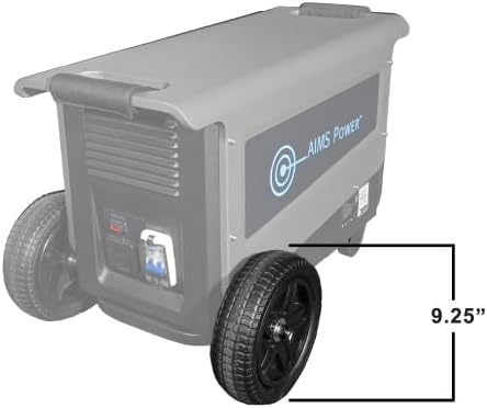 Portable Solar Generator 3.1 kWh 30 Amp Output Lithium Battery | Solar & Grid Inputs