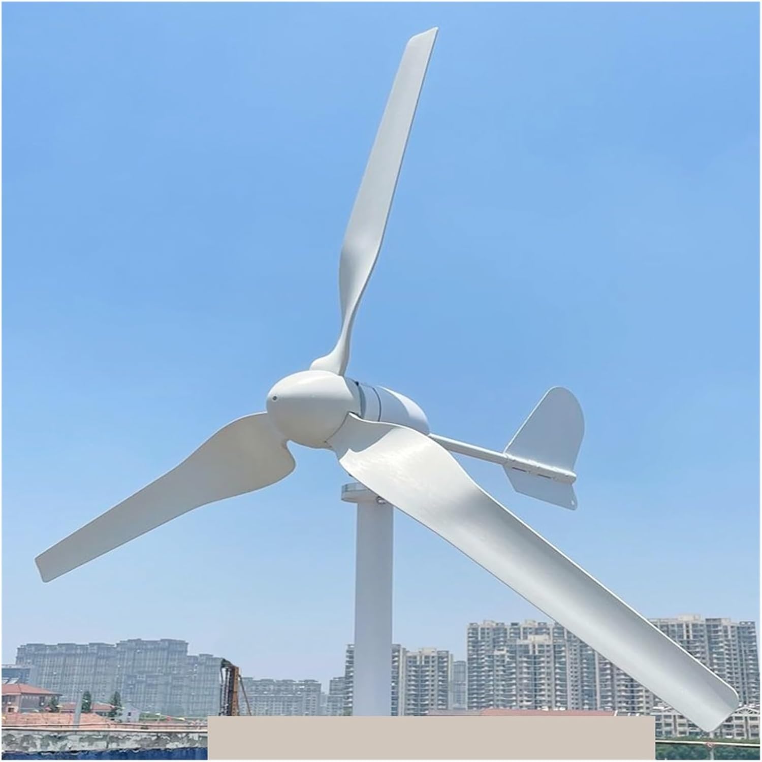 Wind Turbine Generator Kit, Home 1KW Wind Turbine Generators Inverter 1000W 12V 24V 48V Windmill 3 Blades for Farm Low Wind Speed Starting Wind Turbines for Hybrid Solar Wind System(12V_1000W)