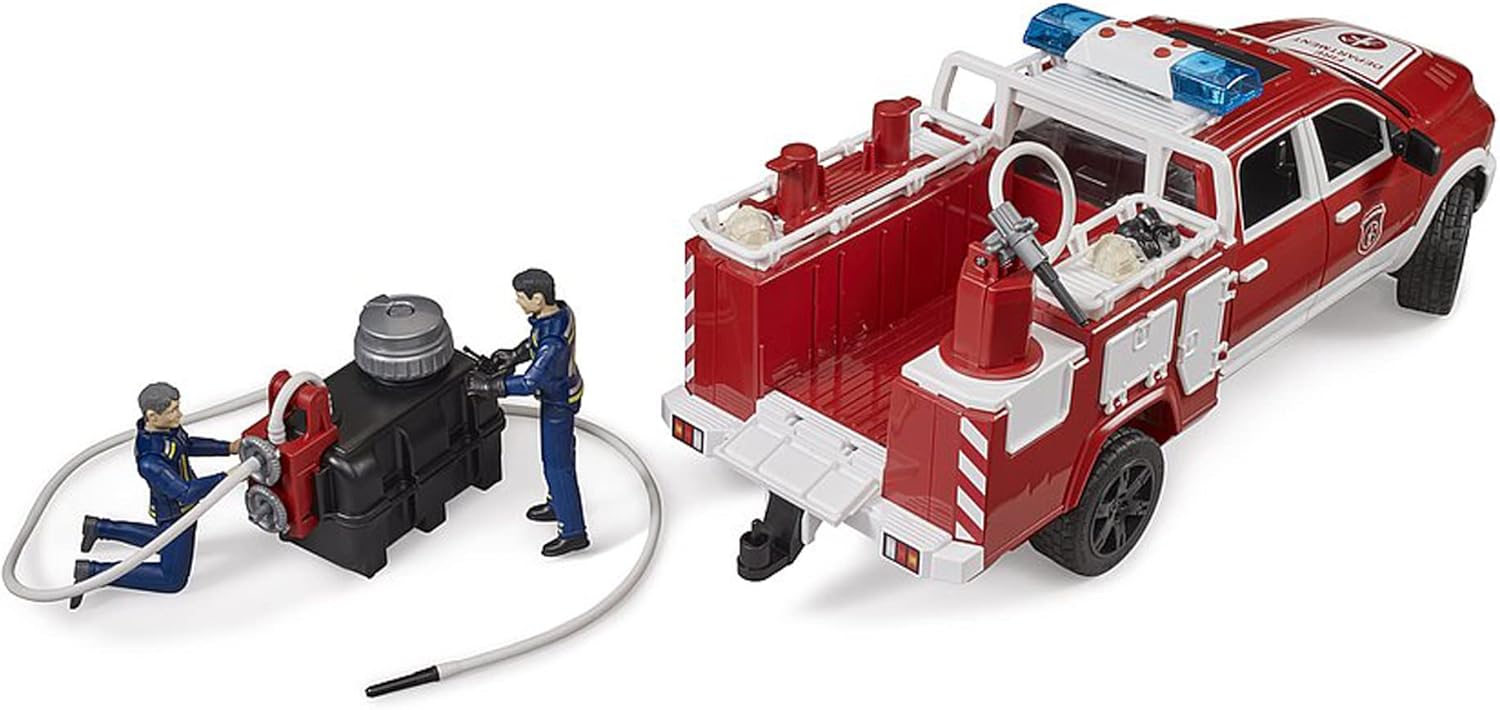 Bruder 02544 RAM 2500 Fire Service Truck with Light and Sound Module