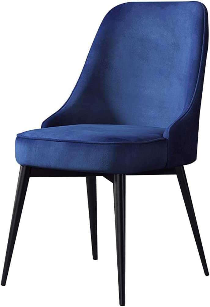 Kitchen Dining Room Furniture Chairs Velvet Dining Chairs Kitchen Living Room Chairs with Metal Legs Velvet Seat and Backrests for Office Lounge Dining Kitchen Bedroom