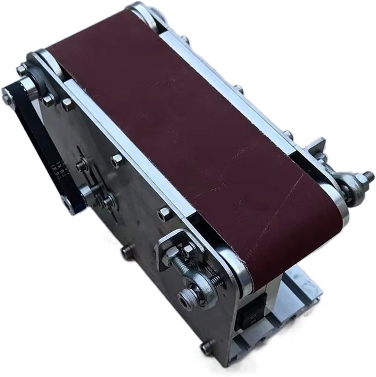 DIY Polishing Grinding Machine Desktop Belt Cutter Edges Sharpener Multifunctional Sander With 10PCS 533 * 75mm for Woodworking