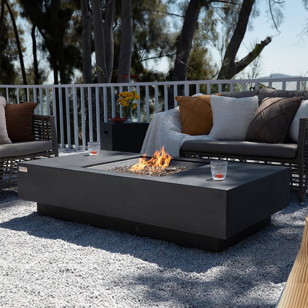 Cannes Concrete Fire Pit 60