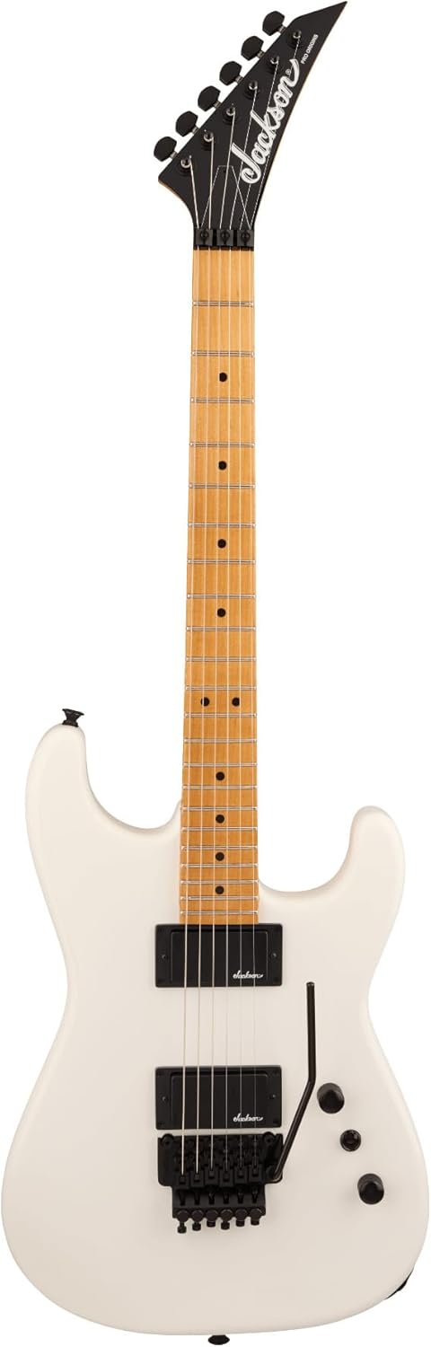 Jackson Pro Origins 1985 San Dimas SD1 Electric Guitar - Snow White, Maple Fingerboard