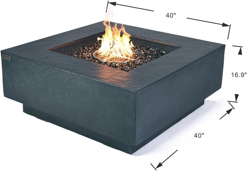 Bergen Concrete Fire Pit 40